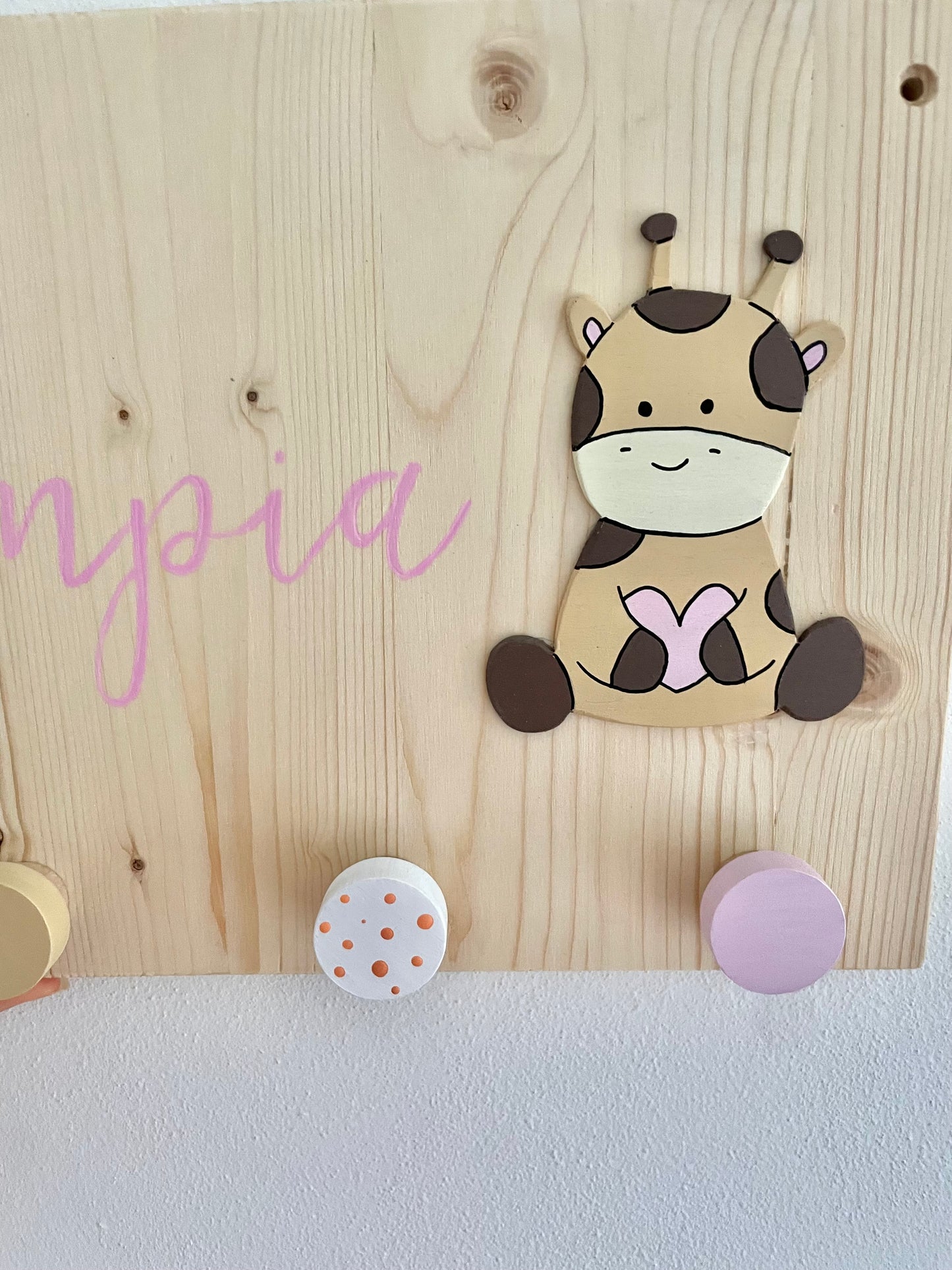APPENDELLO - Appendi abiti personalizzato per le camerette di bimbi e ragazzi