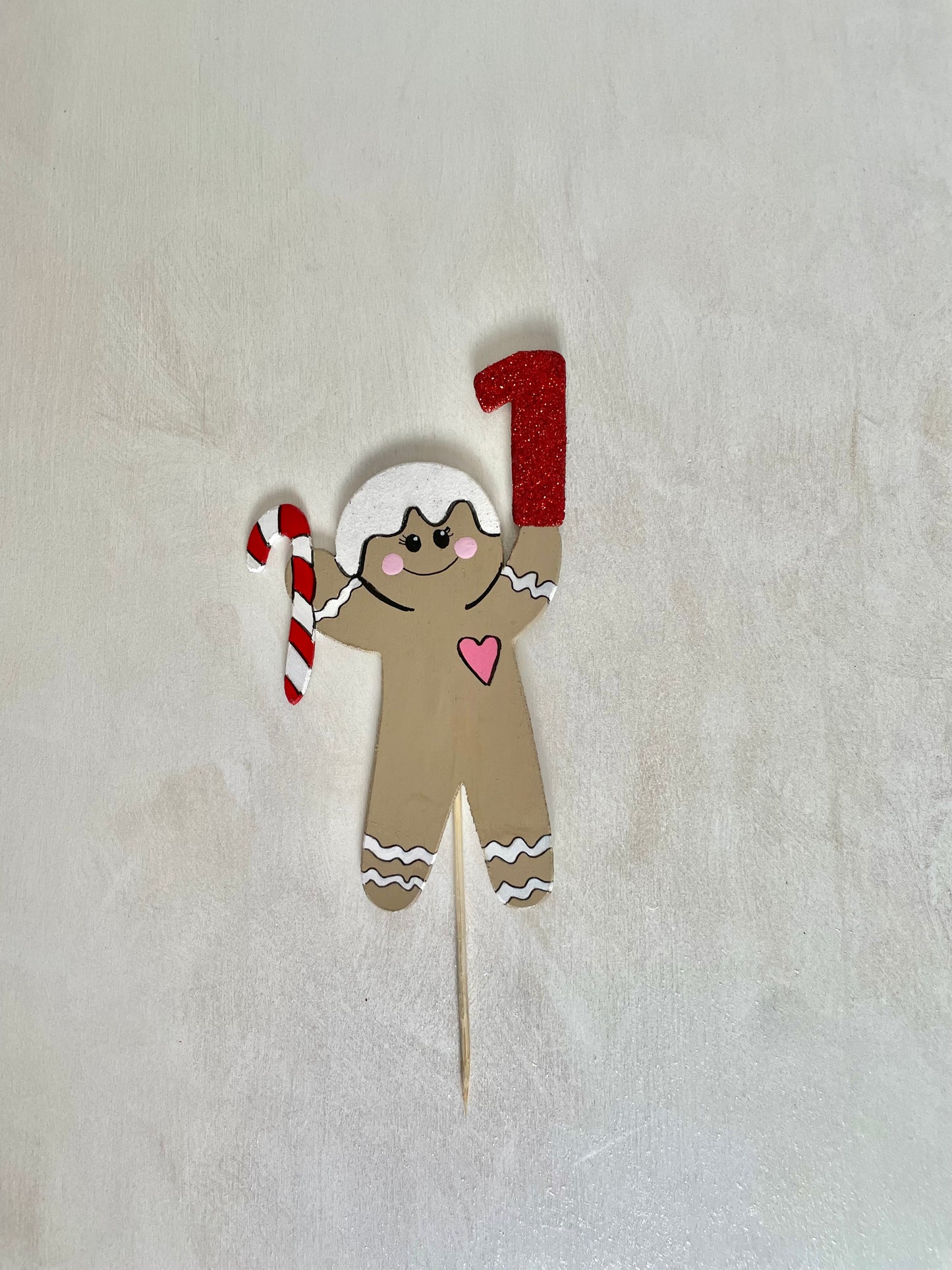 Cake topper - Decorazione in legno per torte