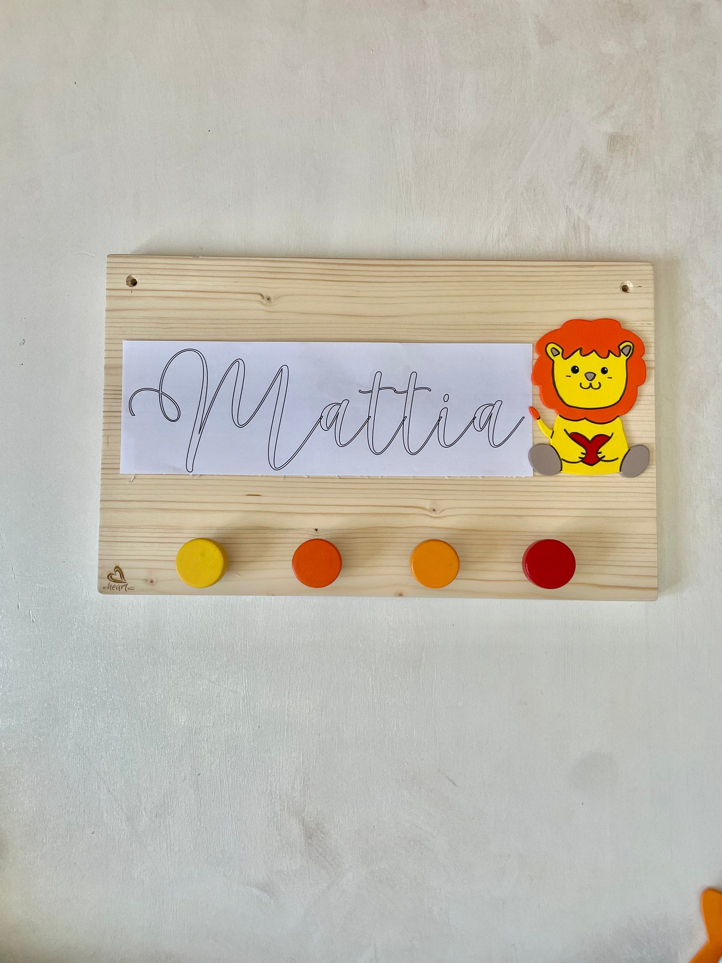 APPENDELLO - Appendi abiti personalizzato per le camerette di bimbi e ragazzi