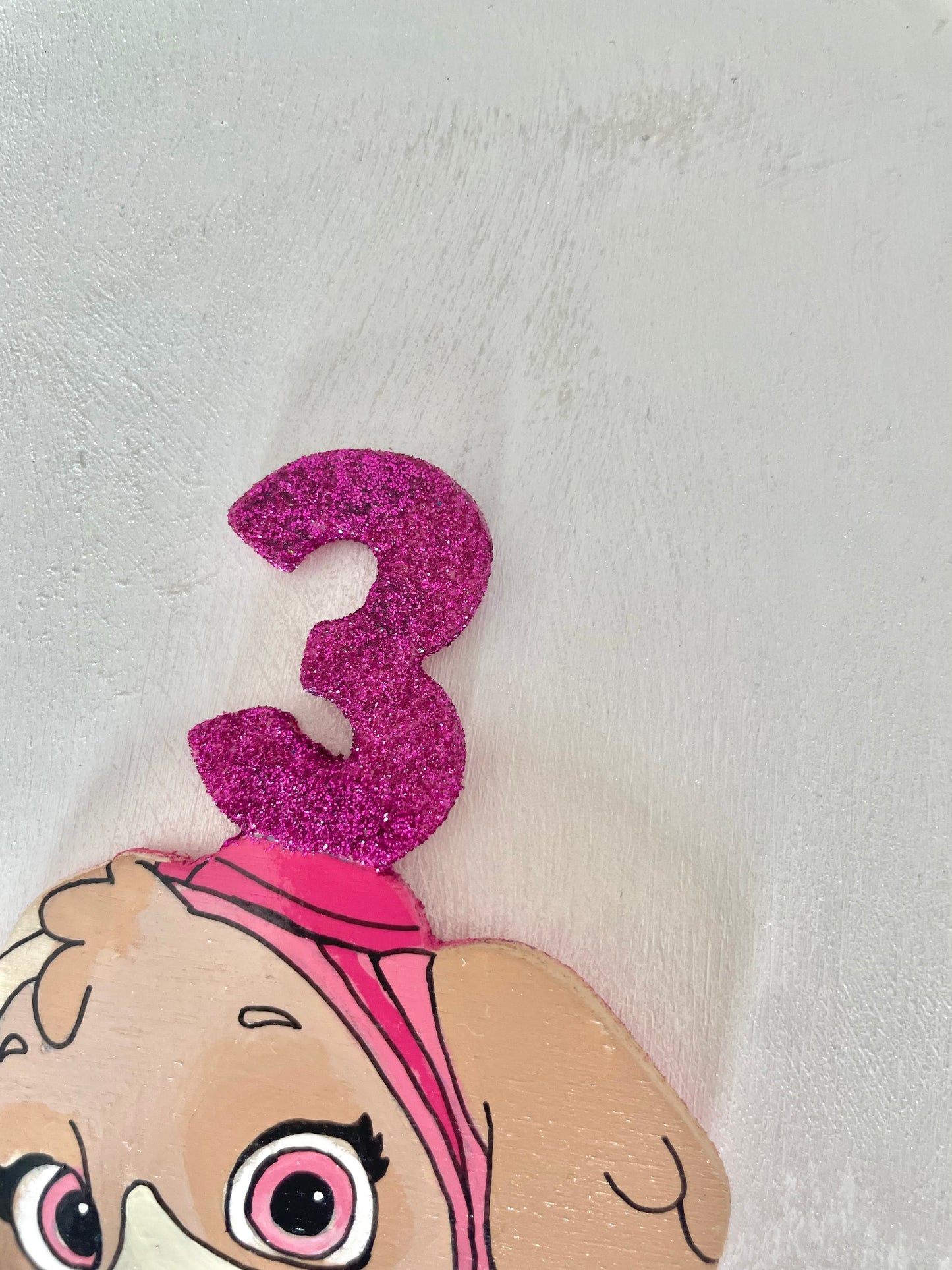 Cake topper - Decorazione in legno per torte