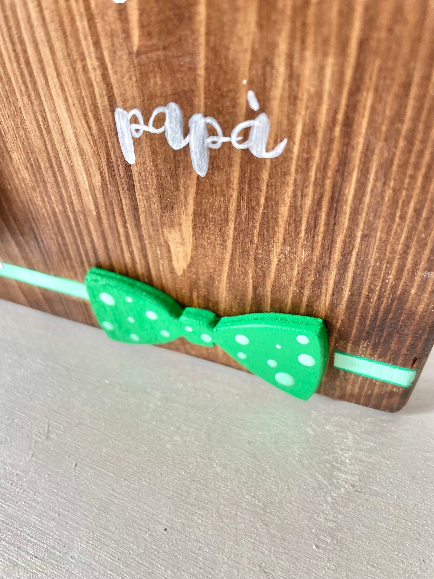 Targhetta portafoto - festa del papà