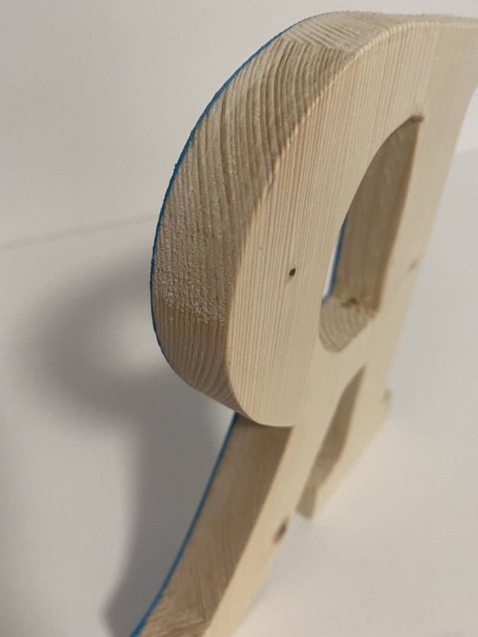LETTERONA - decorazione per la casa e la cameretta - my heart wood