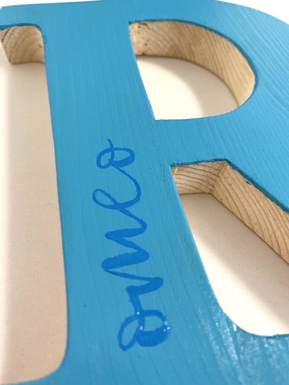 LETTERONA - decorazione per la casa e la cameretta - my heart wood