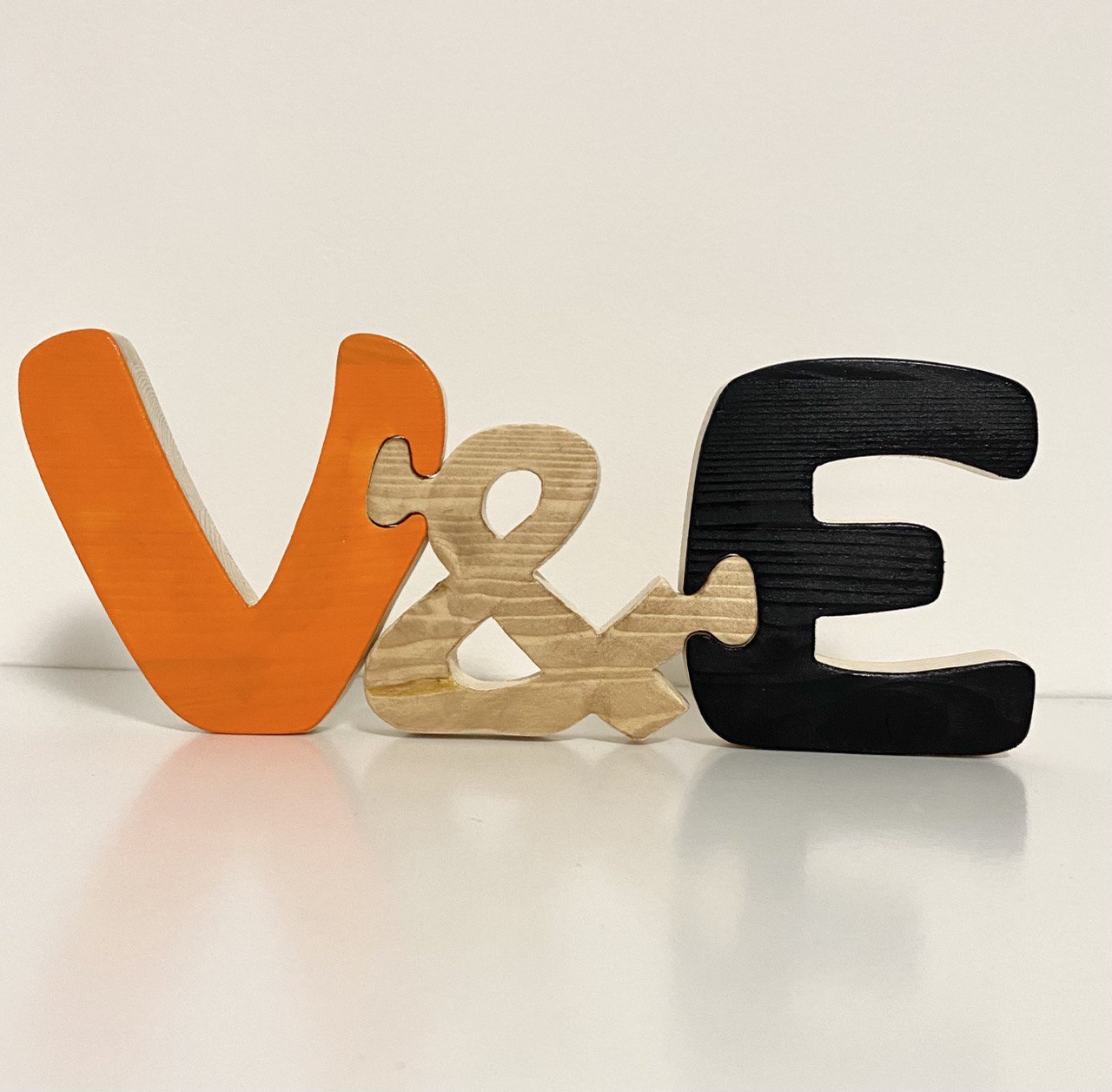 LETTERE INCASTRINE - gioco per bimbi in stile montessori - my heart wood
