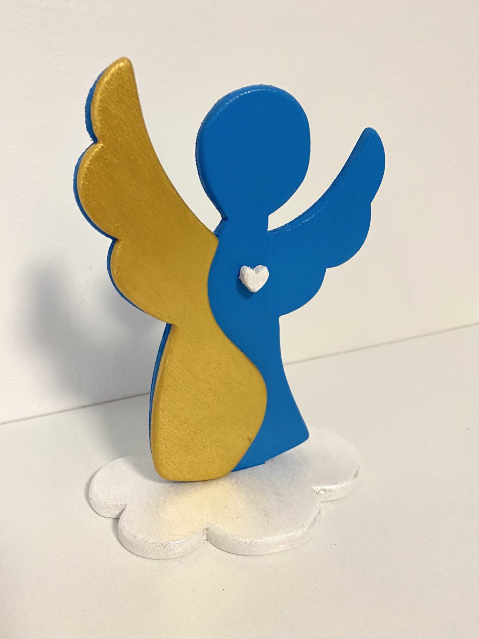 ANGIOLETTO - Angelo custode per nascita, Battesimo, Prima Comunione - my heart wood