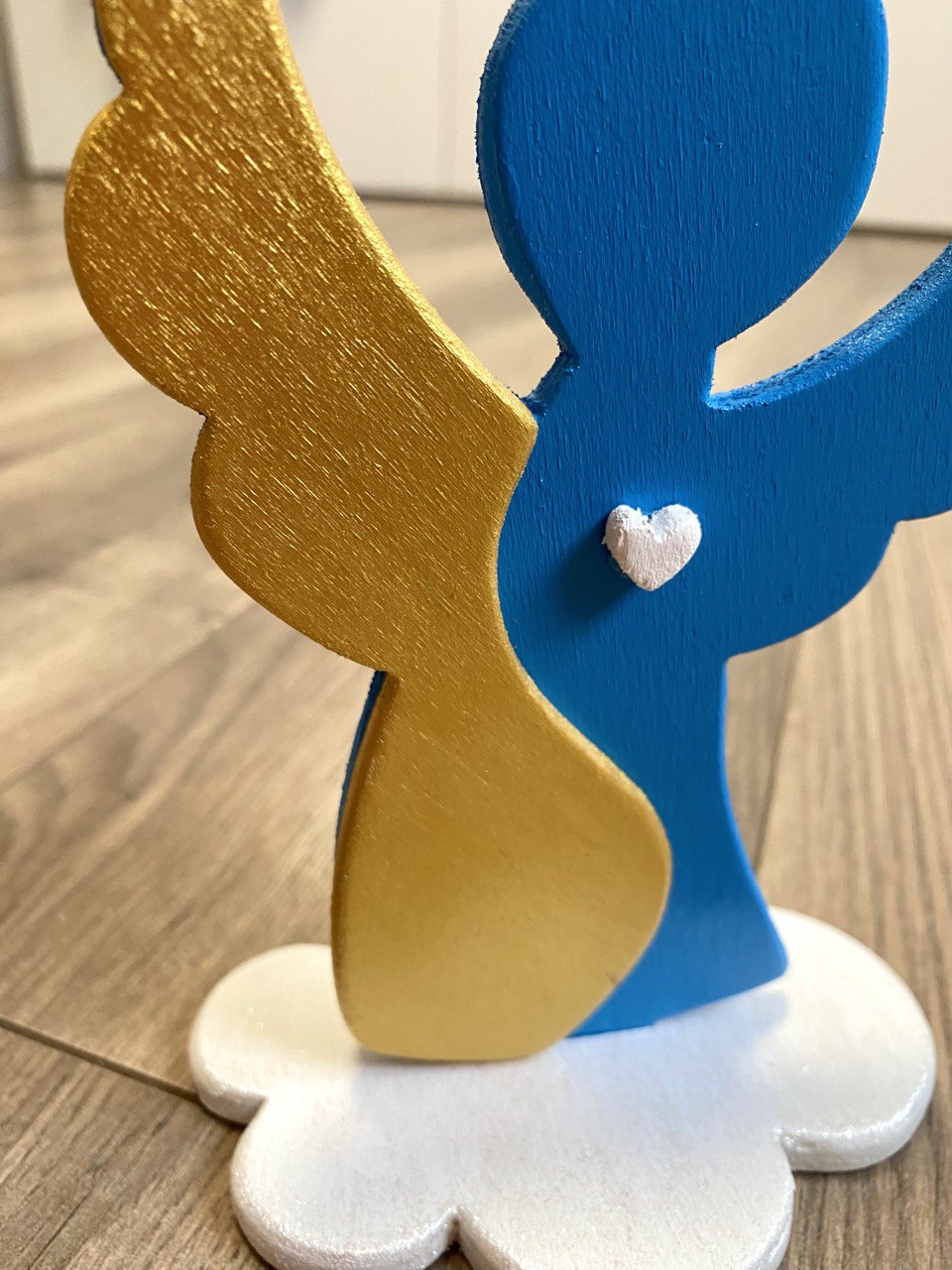ANGIOLETTO - Angelo custode per nascita, Battesimo, Prima Comunione - my heart wood