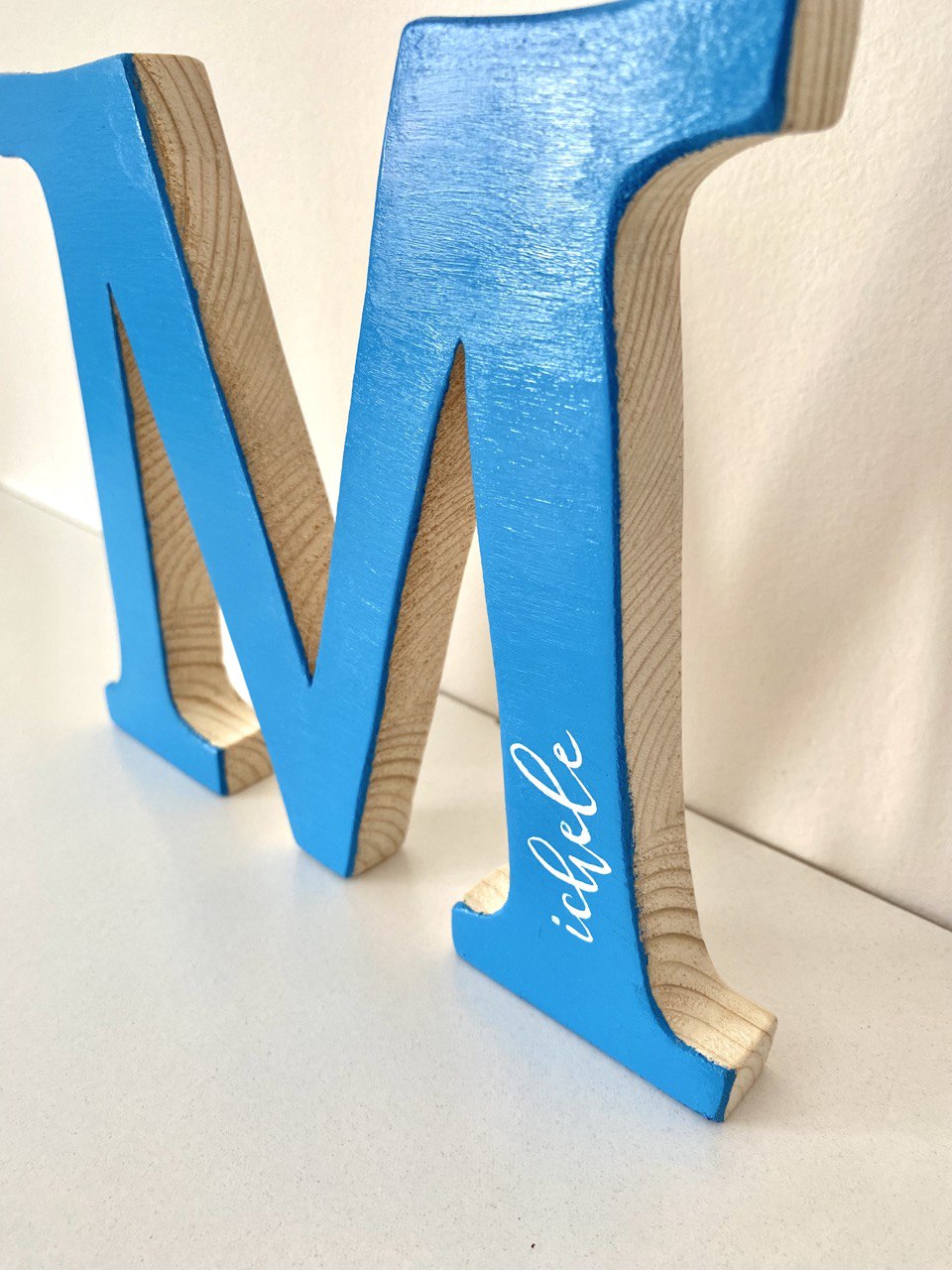 LETTERONA - decorazione per la casa e la cameretta - my heart wood