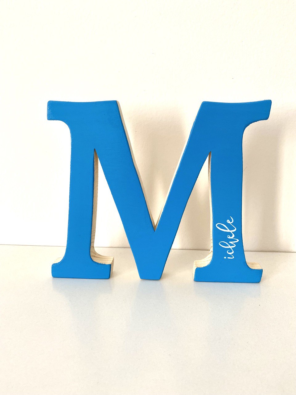 LETTERONA - decorazione per la casa e la cameretta - my heart wood