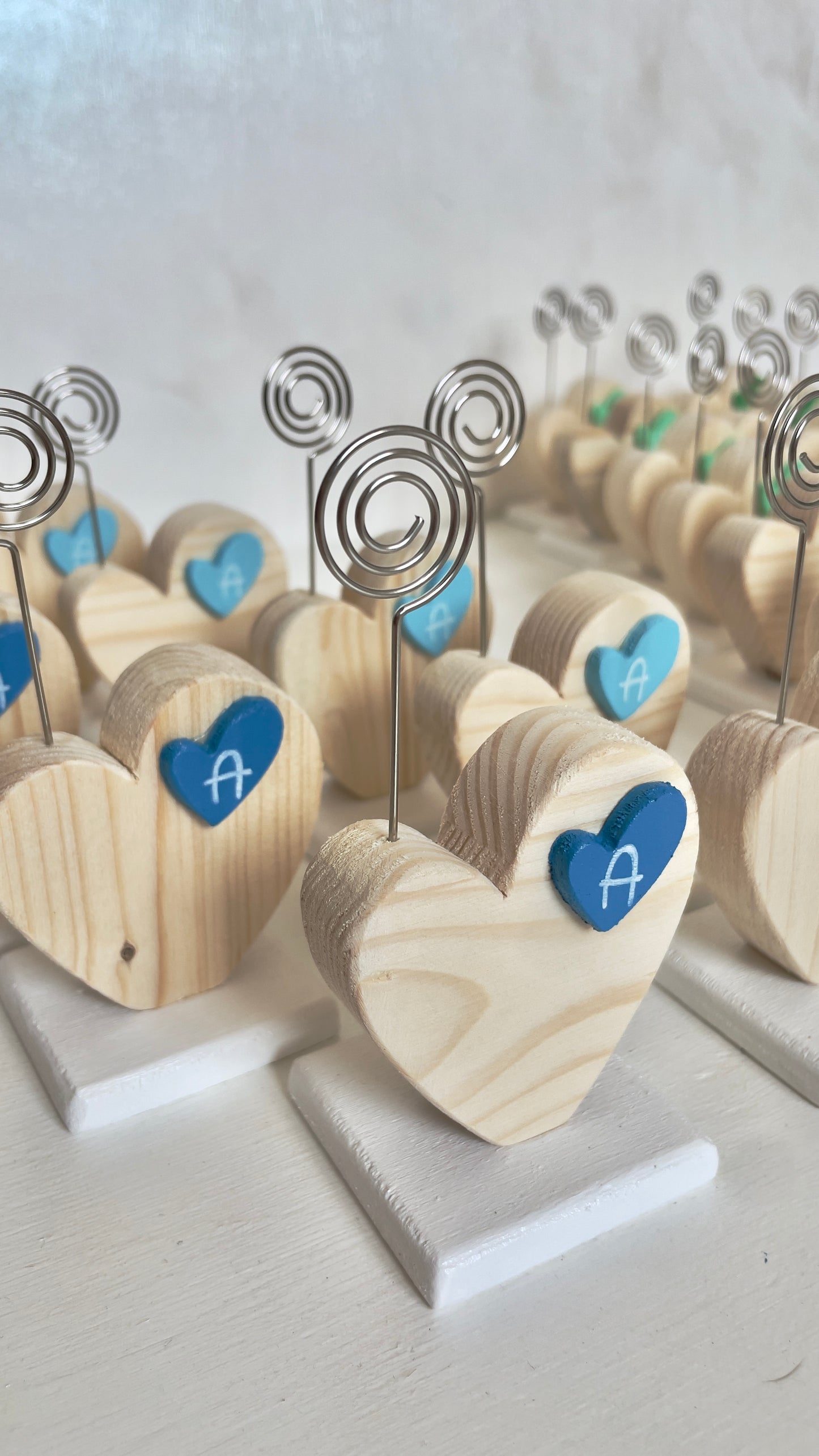 Segnaposto/portafoto cuore mini