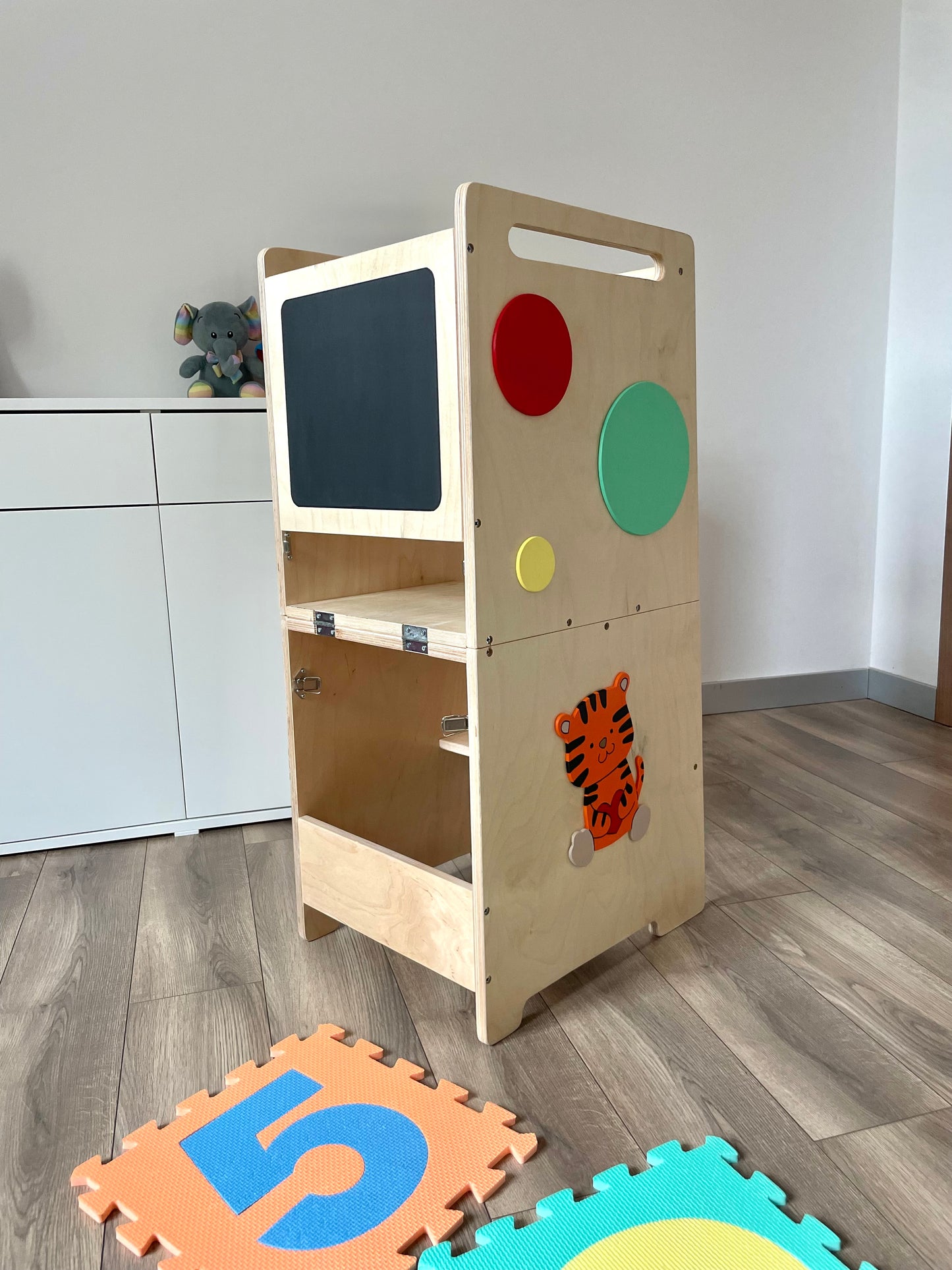 Torre di apprendimento stile Montessori
