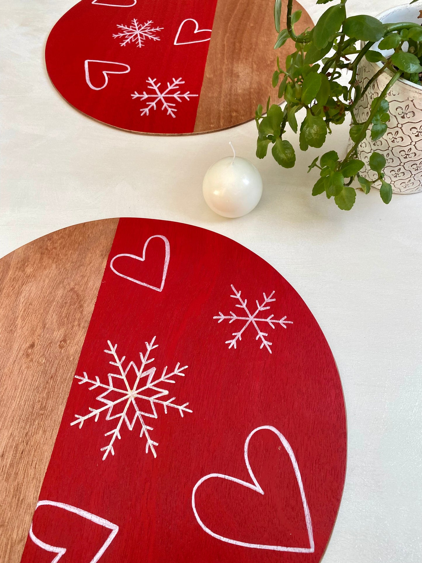 Sottopiatti/tovagliette natalizie