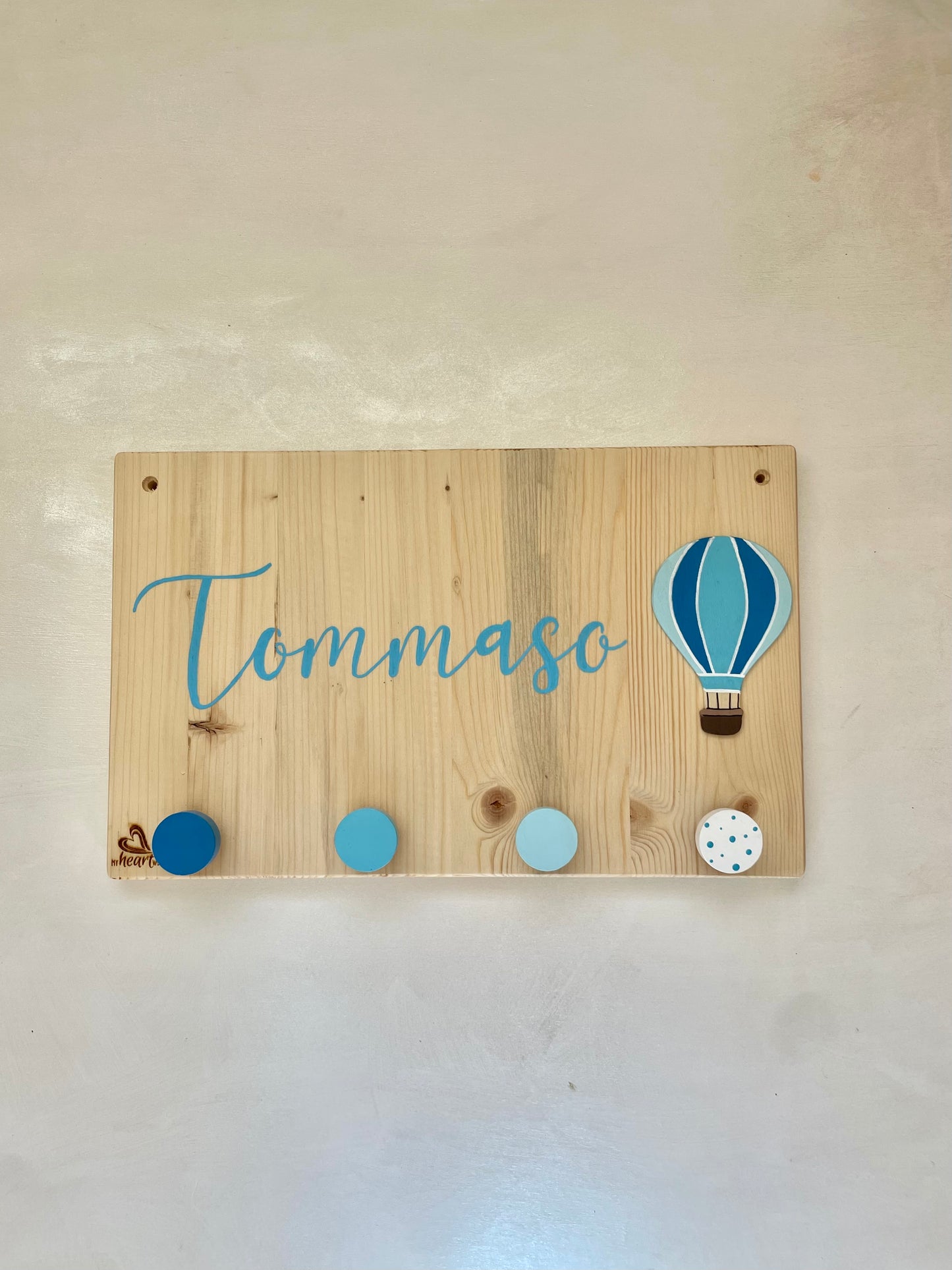 APPENDELLO - Appendi abiti personalizzato per le camerette di bimbi e ragazzi
