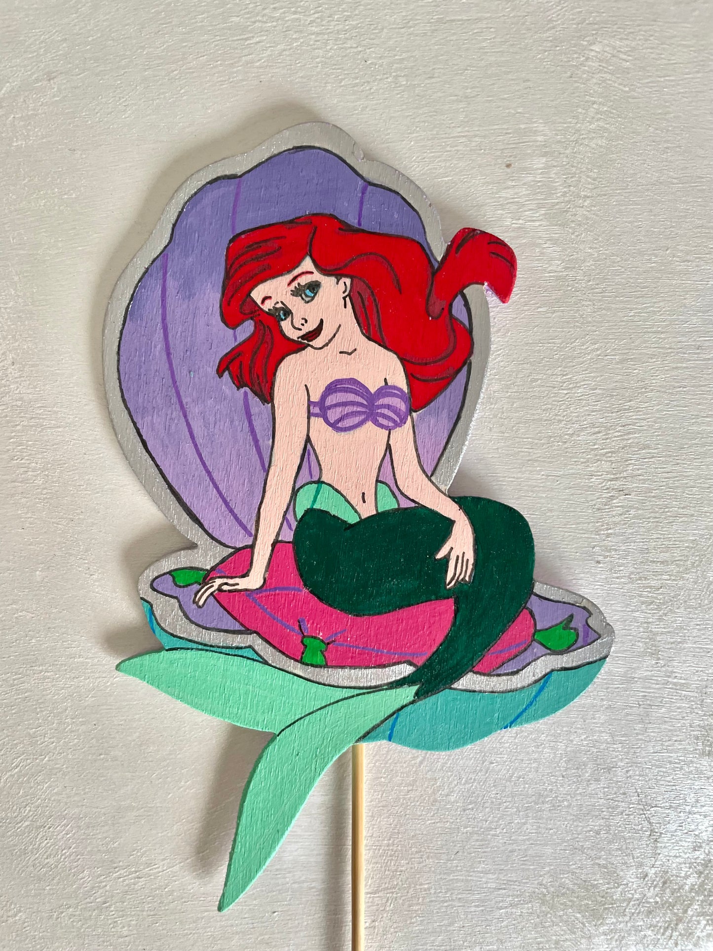 Cake topper - Decorazione in legno per torte