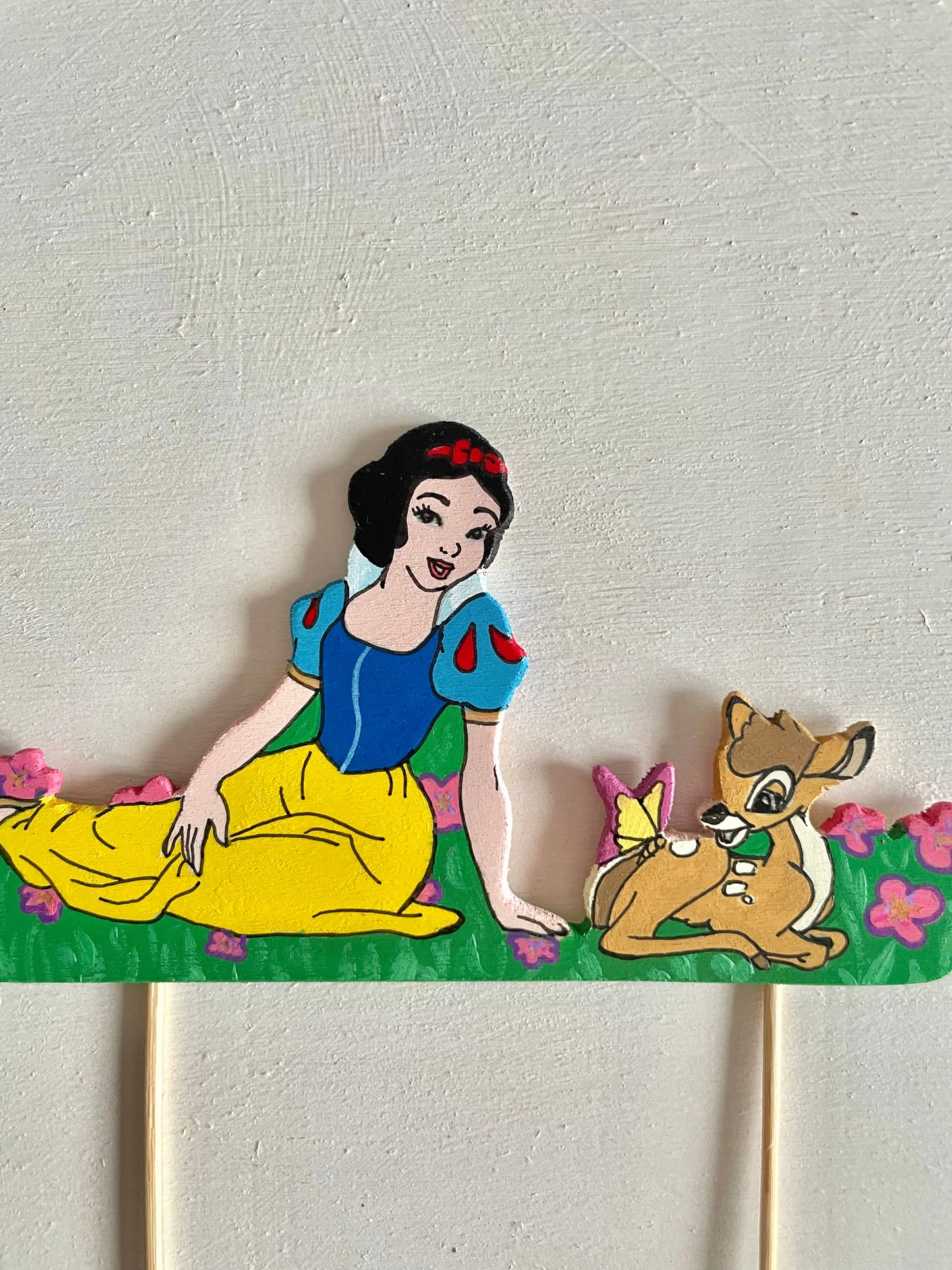 Cake topper - Decorazione in legno per torte