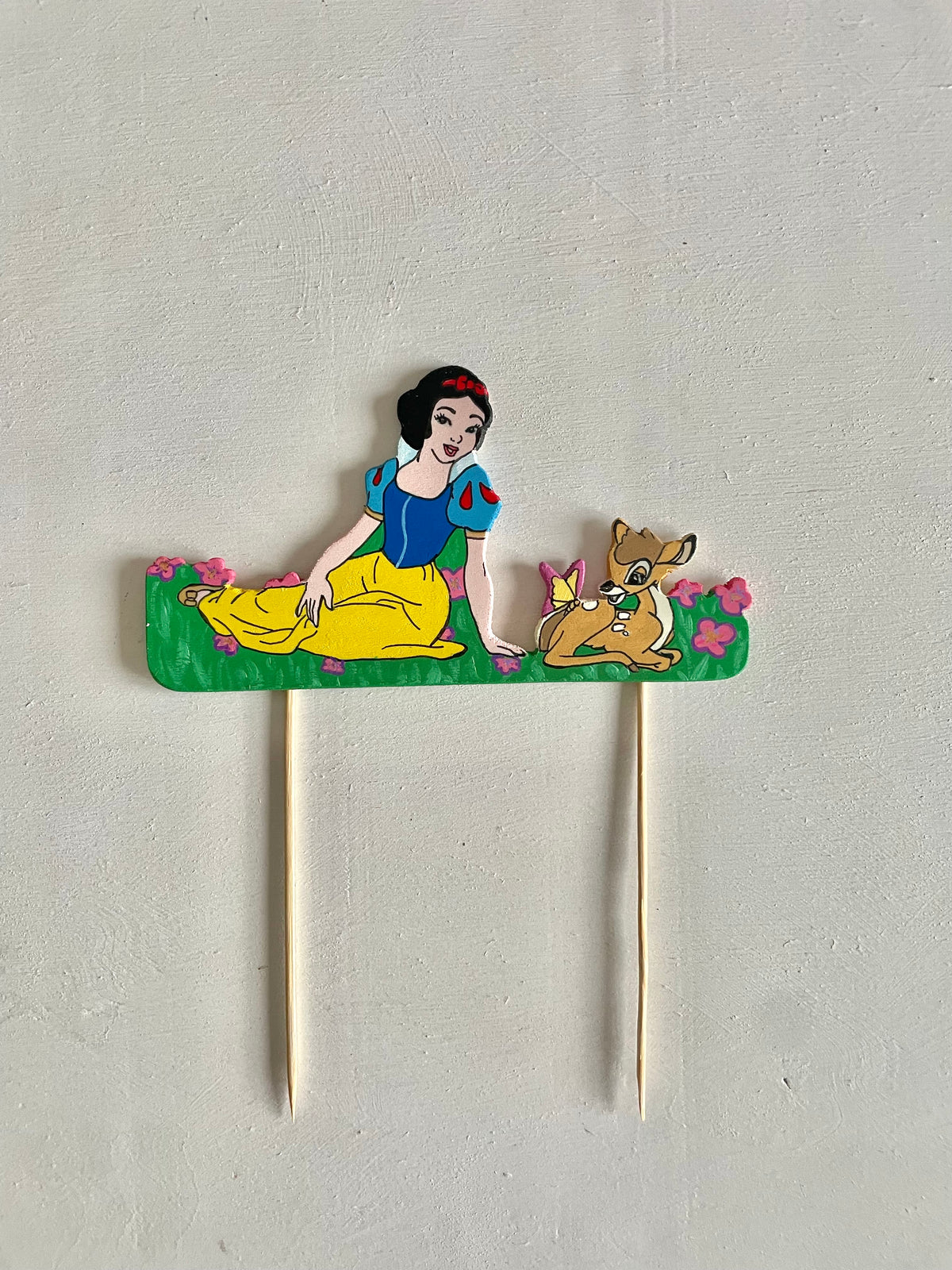Cake topper - Decorazione in legno per torte