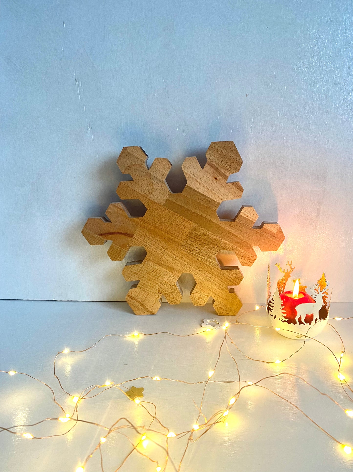 Vassoio decorativo - FIOCCO DI NEVE