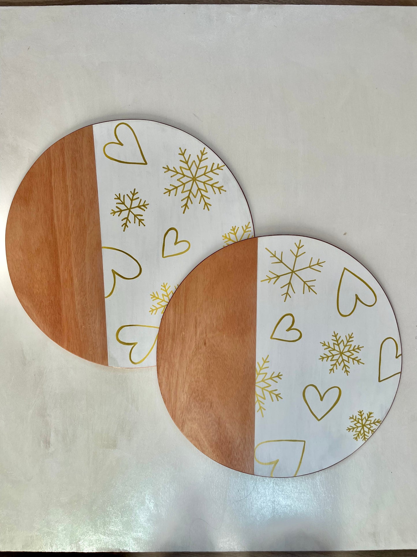 Sottopiatti/tovagliette natalizie