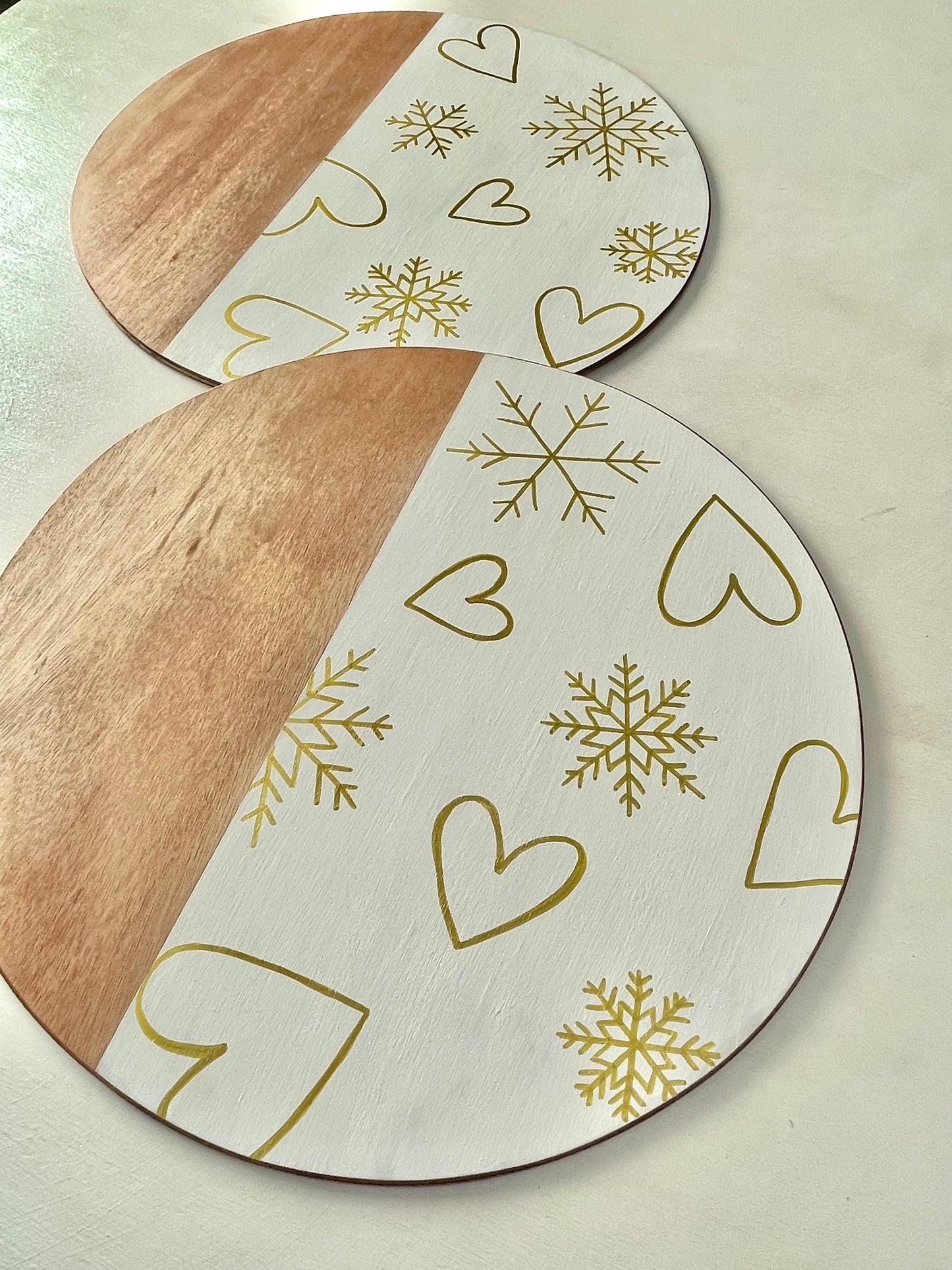 Sottopiatti/tovagliette natalizie