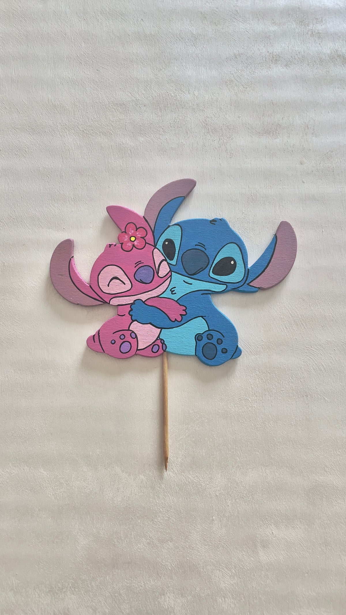 Cake topper - Decorazione in legno per torte