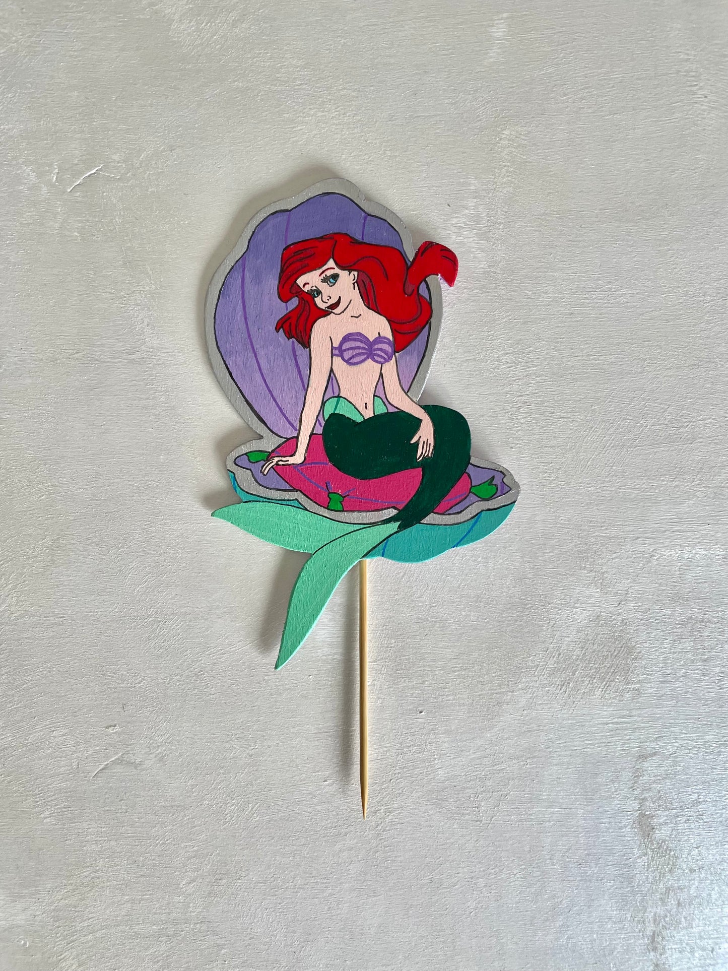 Cake topper - Decorazione in legno per torte