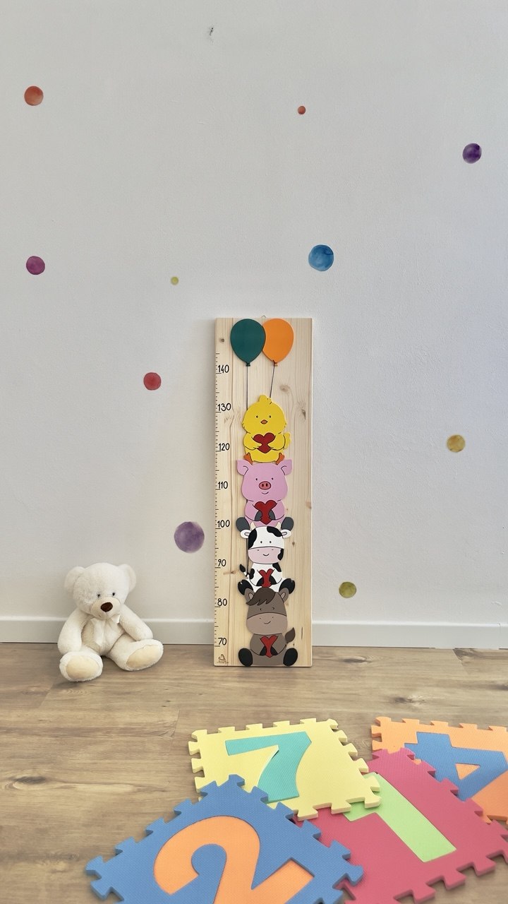 PRONTA CONSEGNA Prodotti per bambini - (Arcobalegno componibile, mini arcobalegno componibile, animaletti, metro crescita, memory)