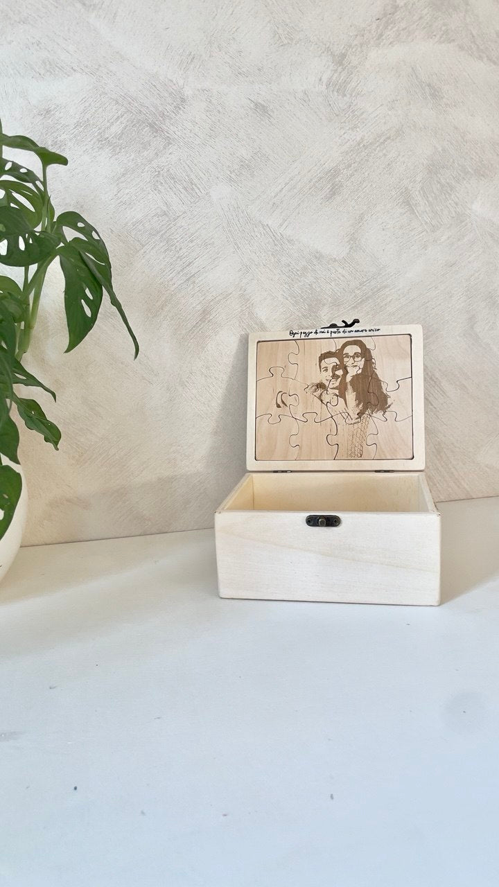 Mini Box con puzzle❤️