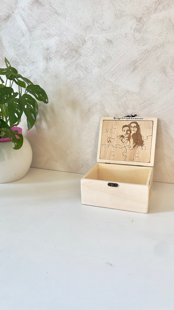 Mini Box con puzzle❤️