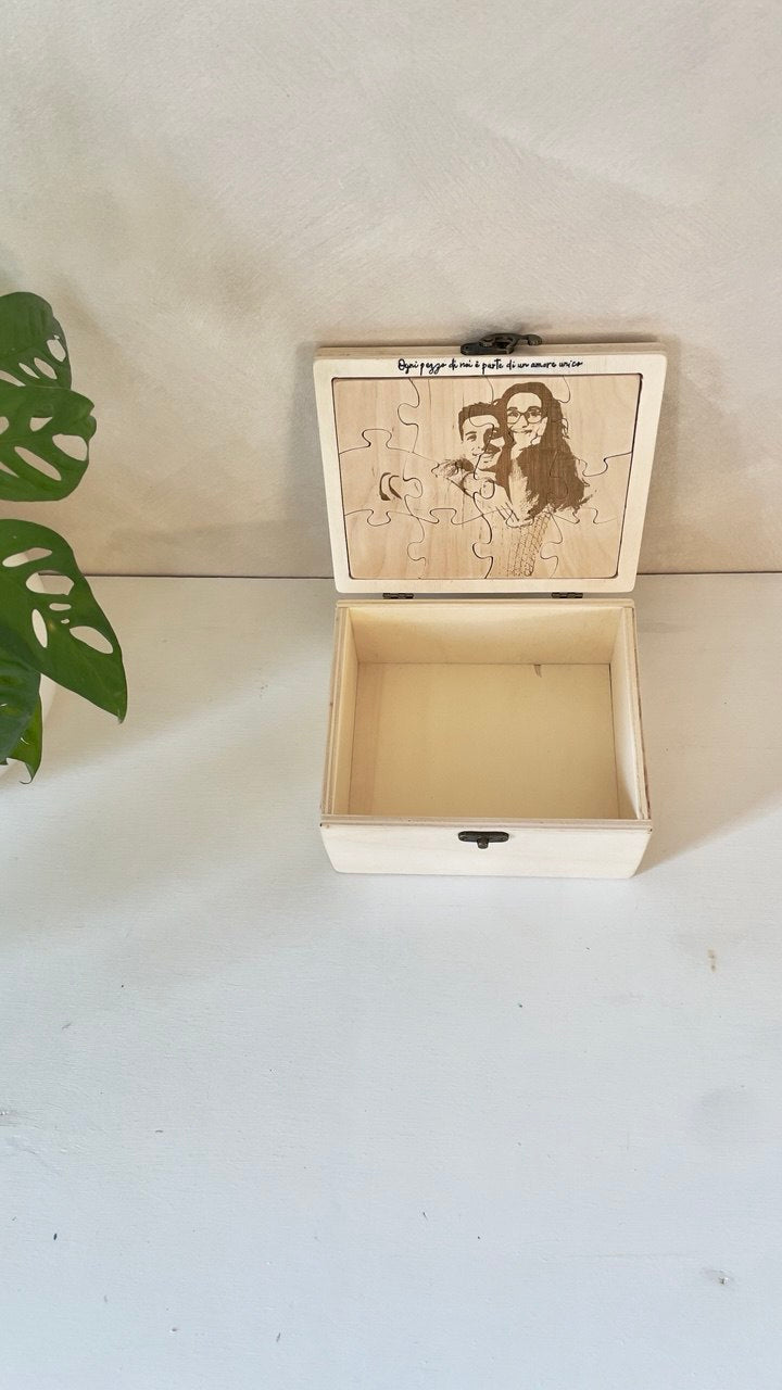 Mini Box con puzzle❤️
