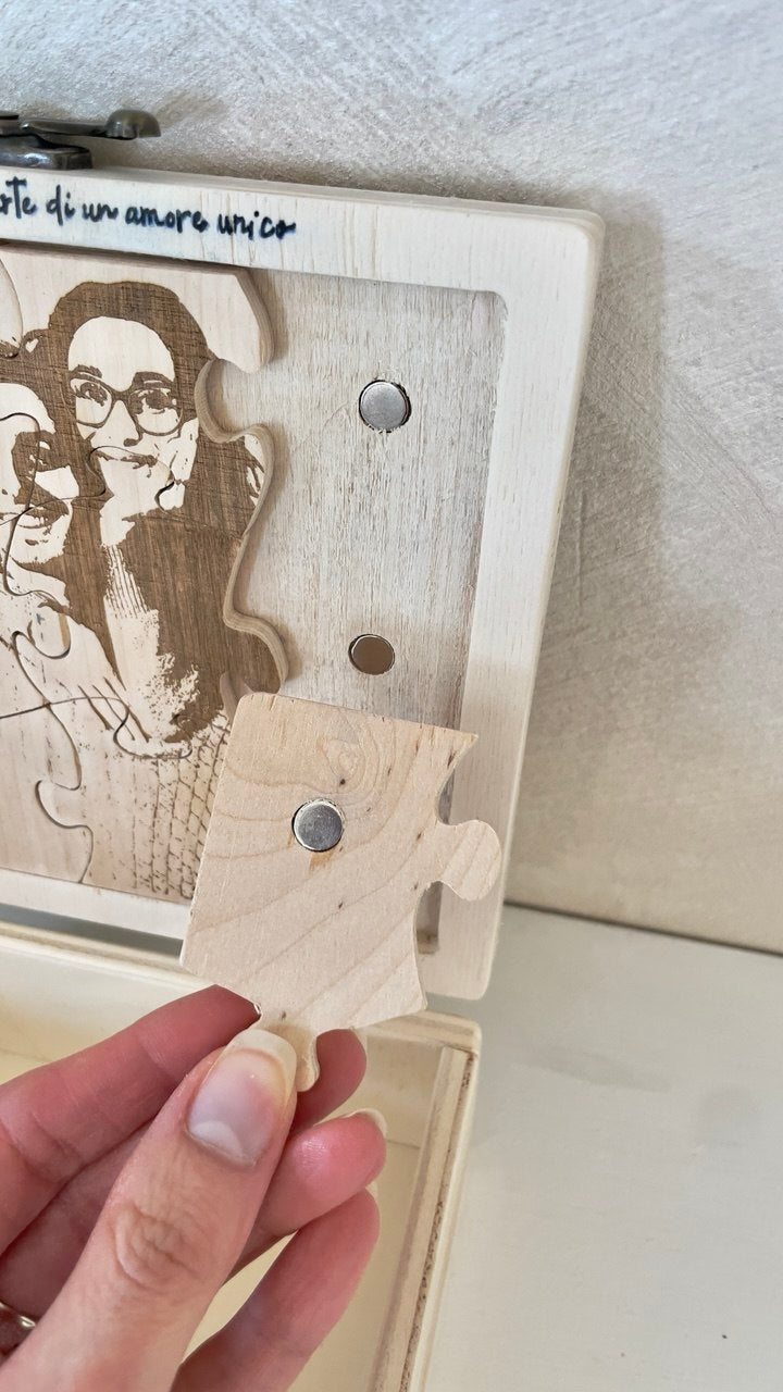Mini Box con puzzle❤️