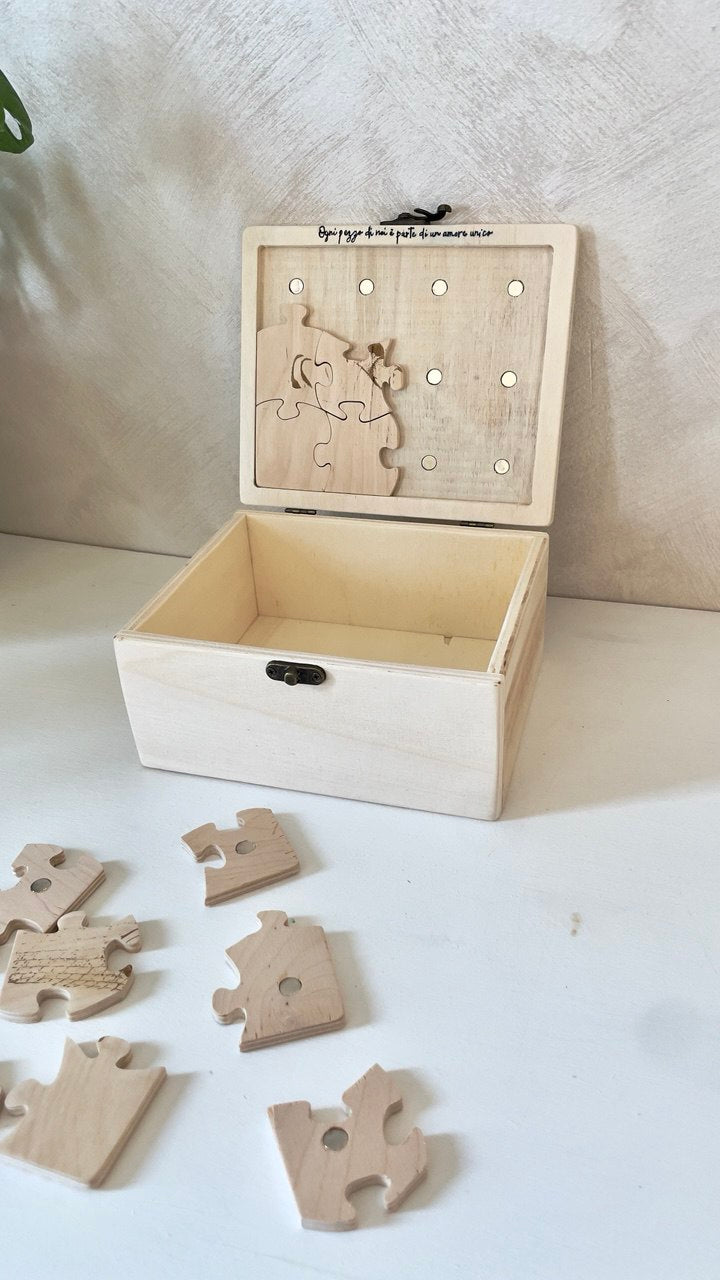 Mini Box con puzzle❤️