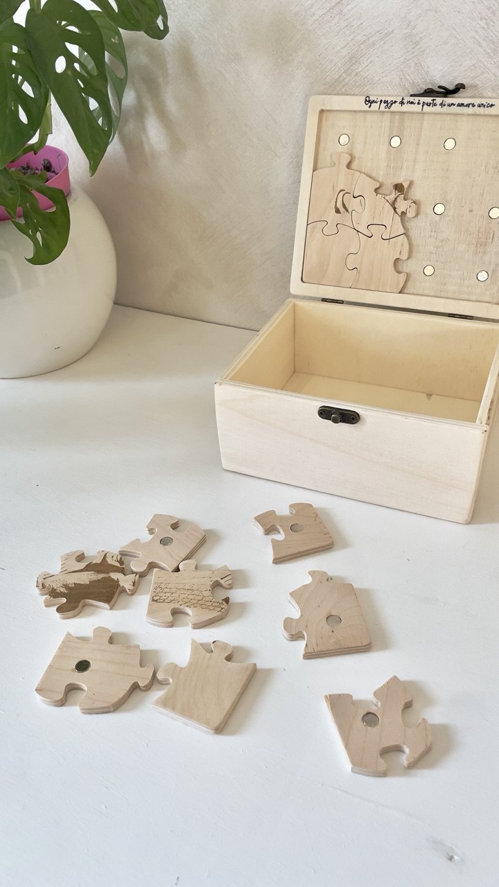 Mini Box con puzzle❤️