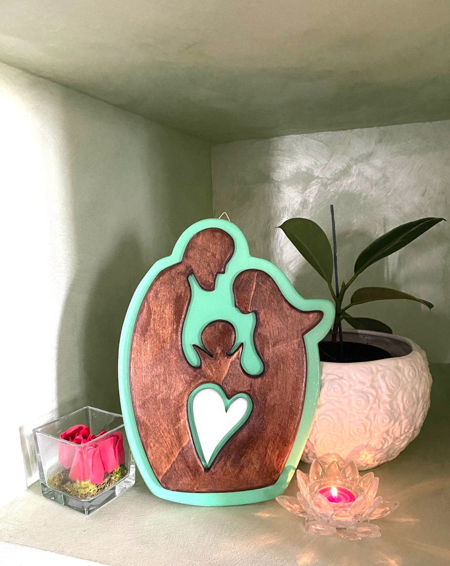 SACRA FAMIGLIA Maxi - my heart wood