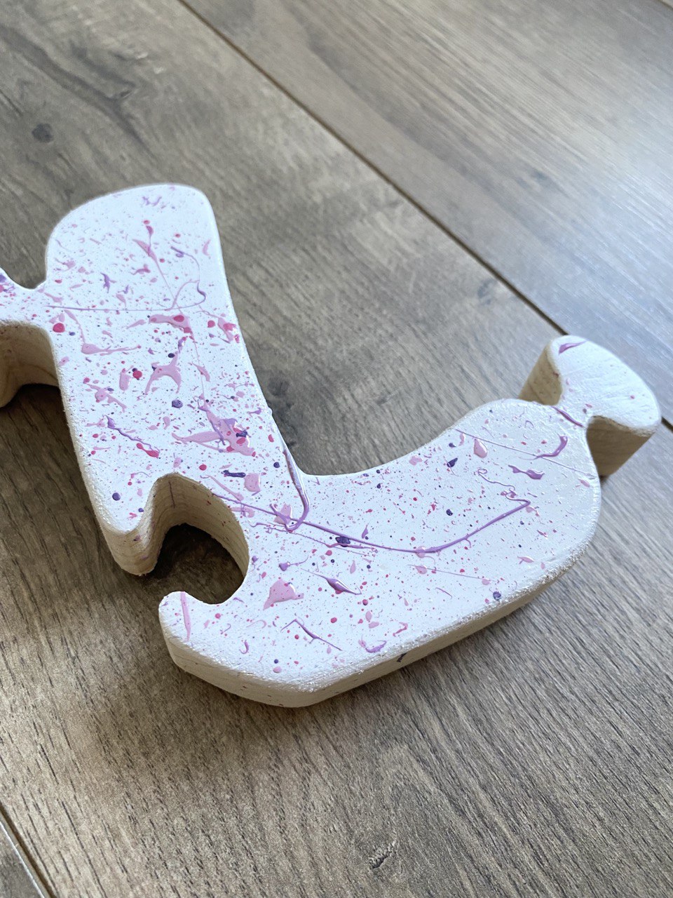 LETTERE INCASTRINE - gioco per bimbi in stile montessori - my heart wood